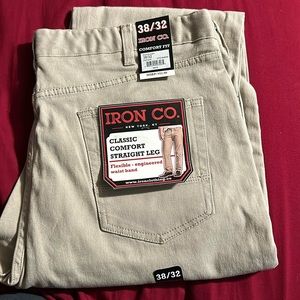 IRON CO. Khaki Pants